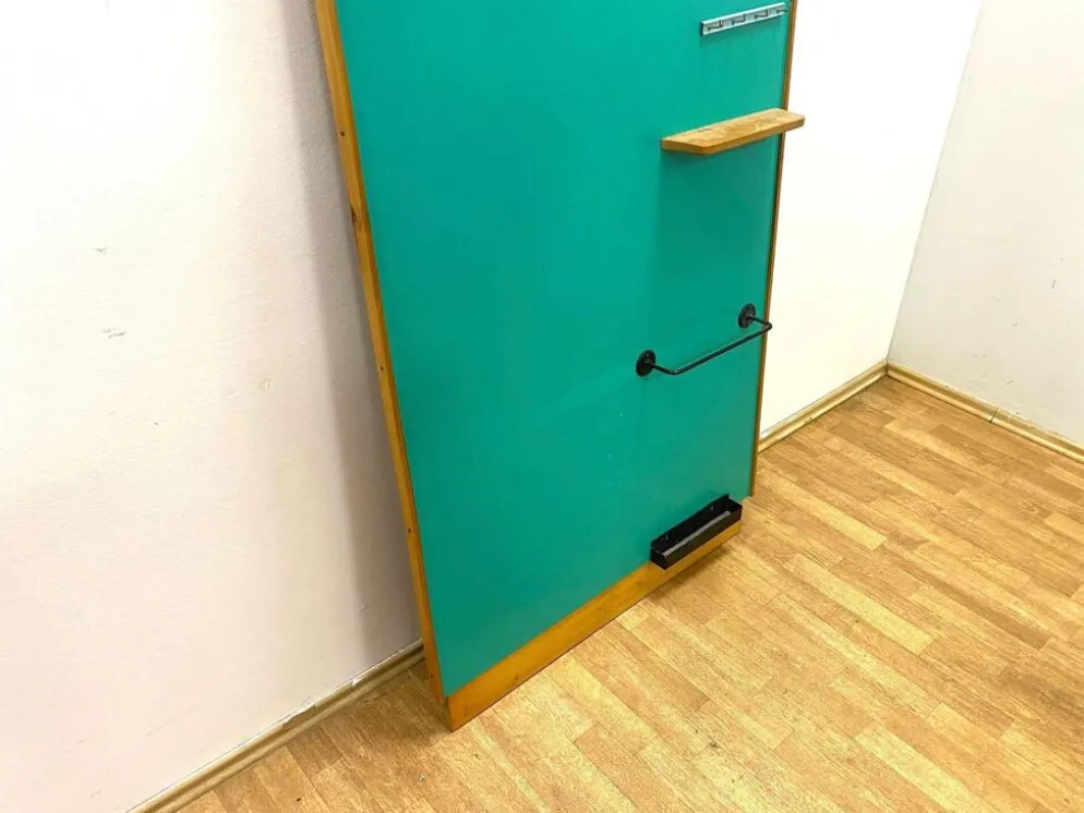Porte-manteau rétro avec miroir, années 1960, Tchécoslovaquie