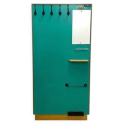 Porte-manteau rétro avec miroir, années 1960, Tchécoslovaquie
