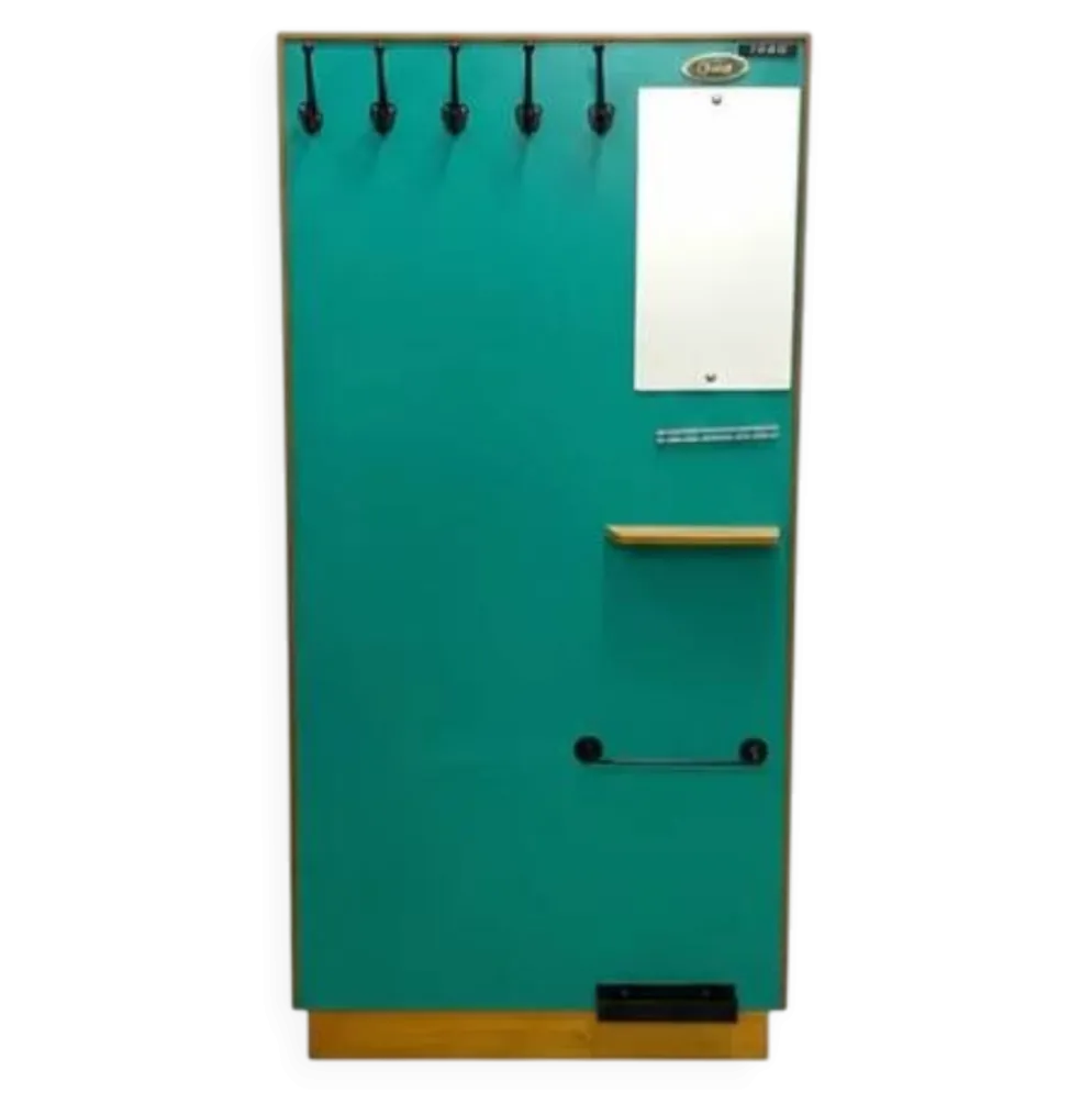 Porte-manteau rétro avec miroir, années 1960, Tchécoslovaquie
