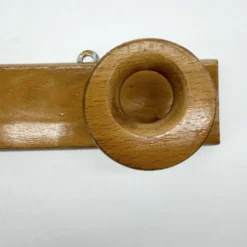 Porte-manteau « scandinave » bois clair – 1960s