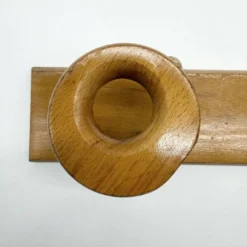 Porte-manteau « scandinave » bois clair – 1960s