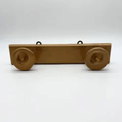 Porte-manteau « scandinave » bois clair – 1960s