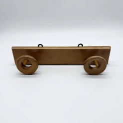 Porte-manteau « scandinave » bois clair – 1960s
