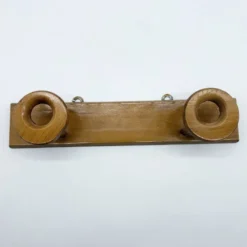 Porte-manteau « scandinave » bois clair – 1960s