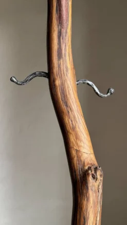 Porte-manteau sculptural - Porte-manteau en bois de chêne