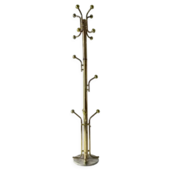 Porte-manteau sur pied en plexiglas avec base en marbre, années 1960, Allemagne