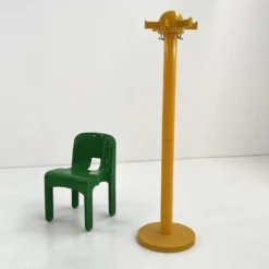 Portemanteau sur pied jaune Modèle 4653 de Kartell, 1970
