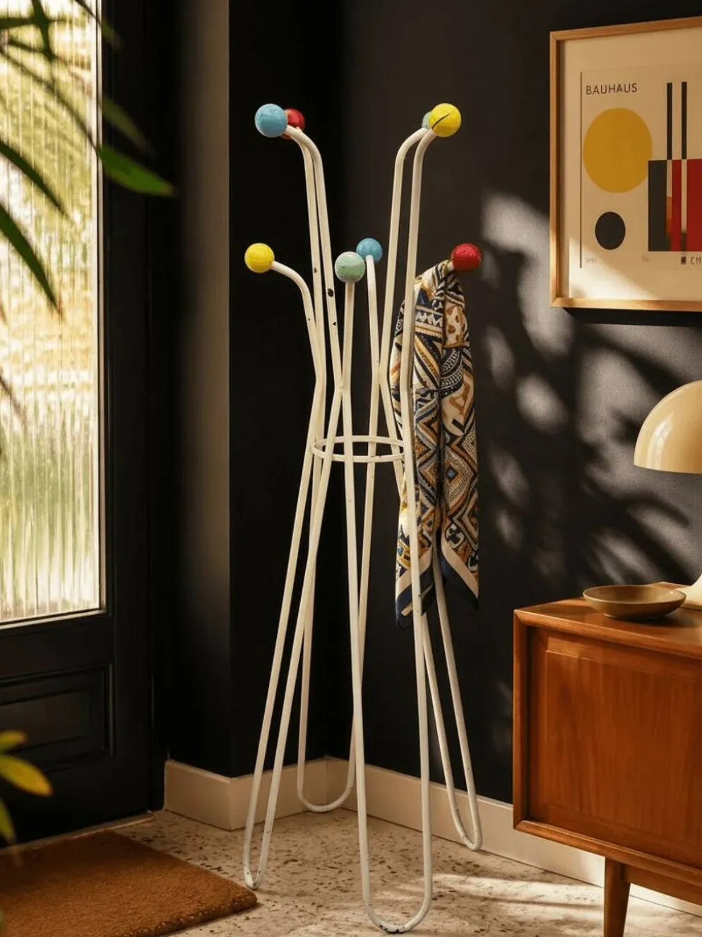 Portemanteau sur pied Roger Feraud, années 50