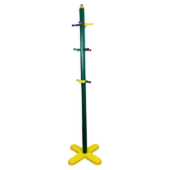 Portemanteau sur pied vintage pour enfants formant crayon style Pierre Sala