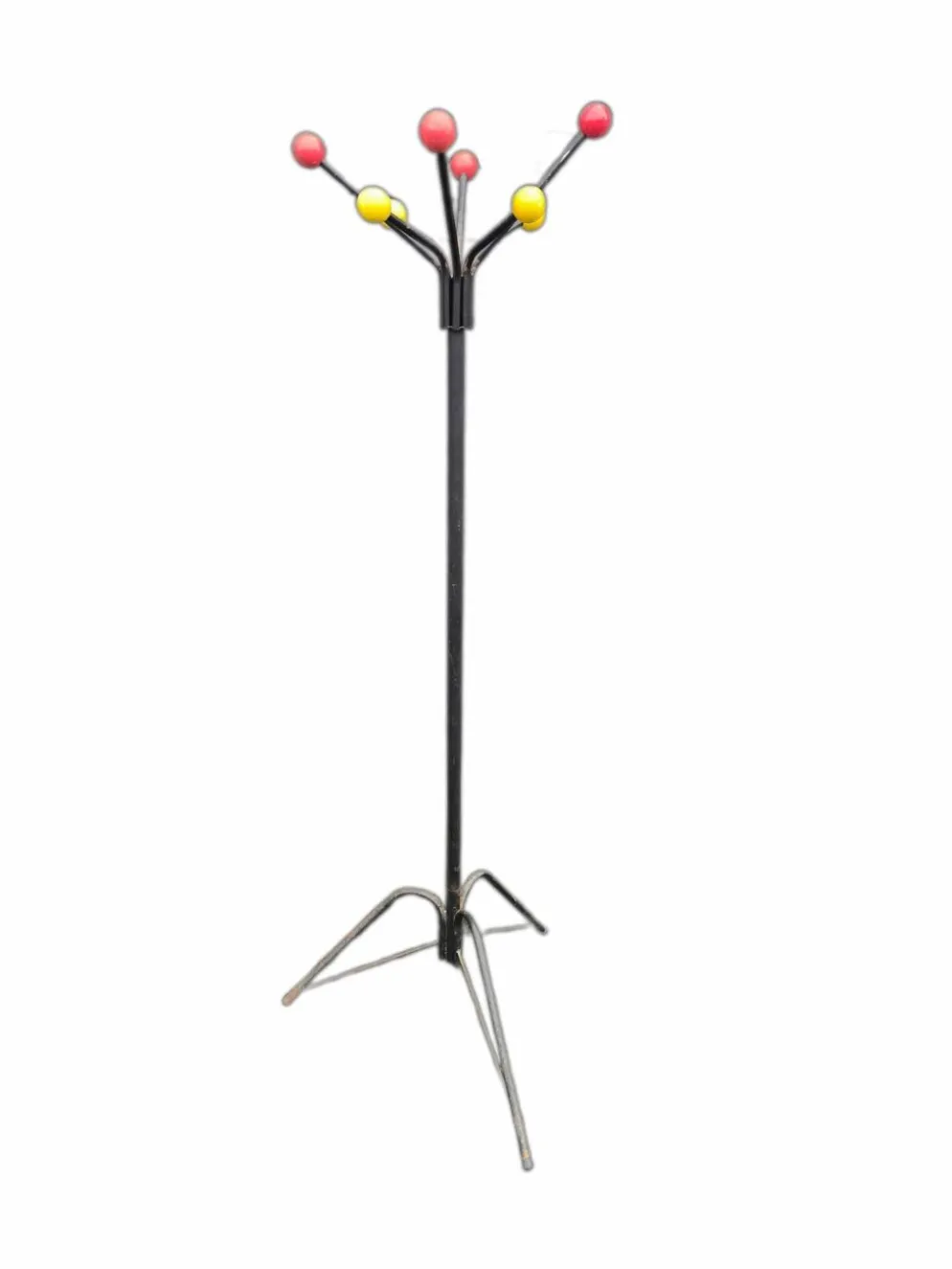 Portemanteau tripode dans le goût de Roger Feraud