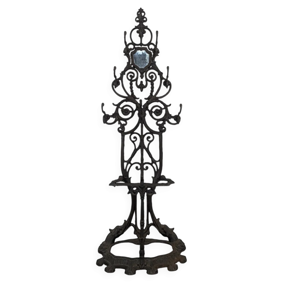 Porte manteau vestiaire en fonte