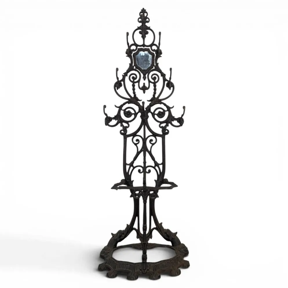 Porte manteau vestiaire en fonte