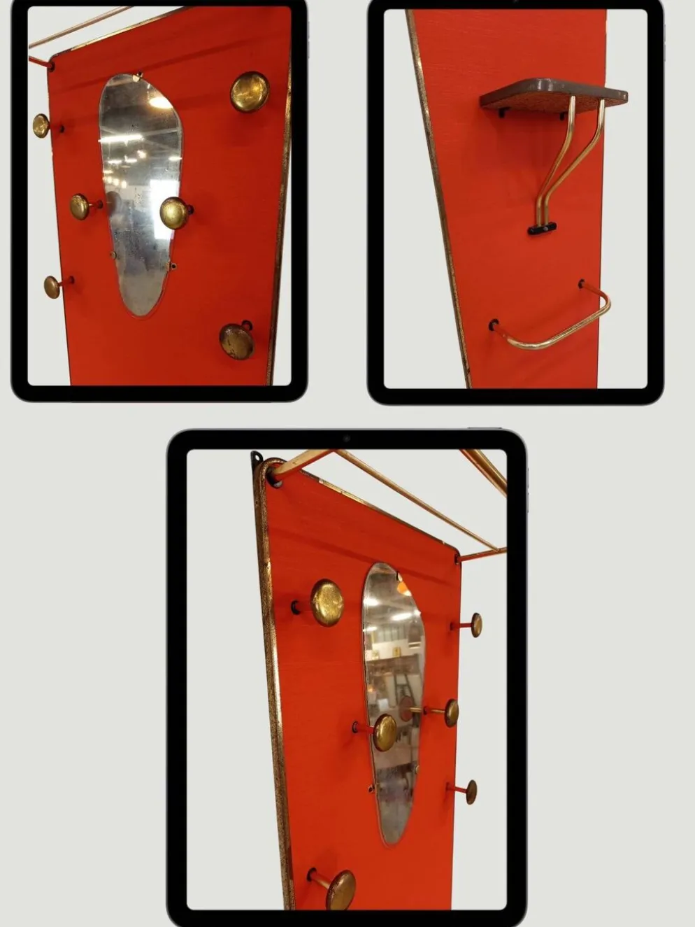 Porte manteau vestiaire vintage