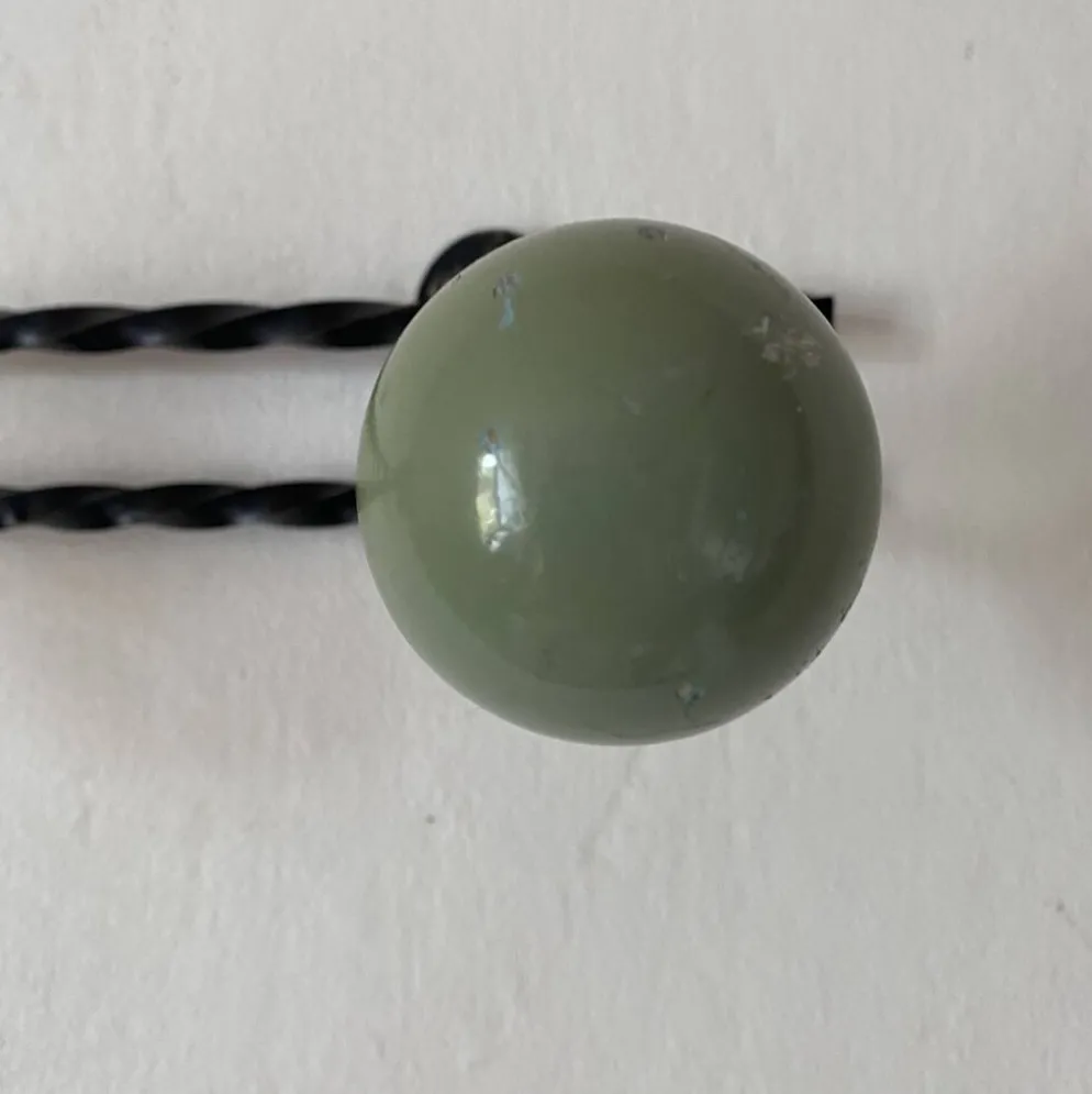 Portemanteau vintage boules en bois