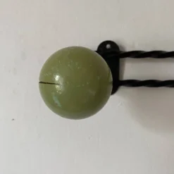 Portemanteau vintage boules en bois