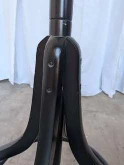 Porte-manteau vintage en bois courbé noir dans le style Thonet / Arbre à hall d'époque mi-siècle