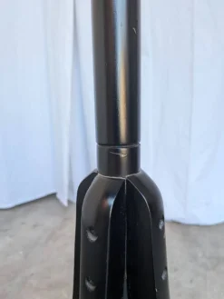 Porte-manteau vintage en bois courbé noir dans le style Thonet / Arbre à hall d'époque mi-siècle