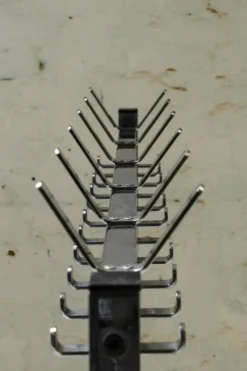 Portemanteau Vintage en Chrome