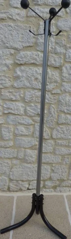 Porte manteau vintage en métal avec 6 accroches