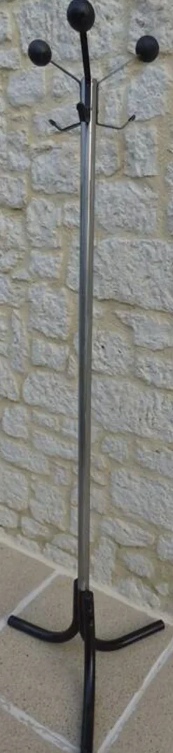 Porte manteau vintage en métal avec 6 accroches