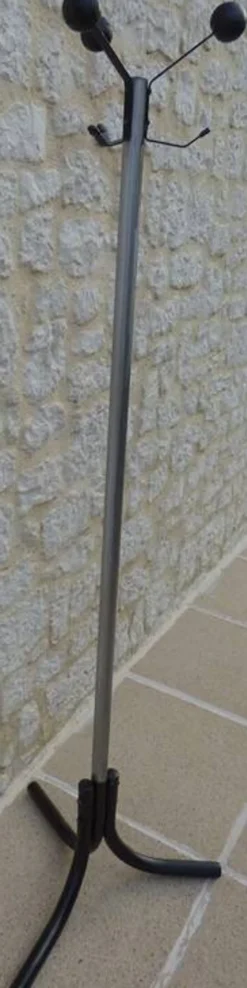 Porte manteau vintage en métal avec 6 accroches
