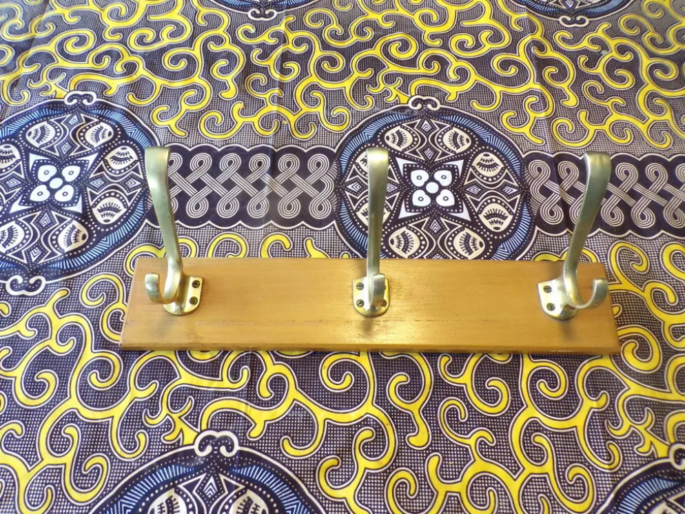 Portemanteau vintage 3 patères