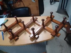 Porte manteaux accordéon vintage
