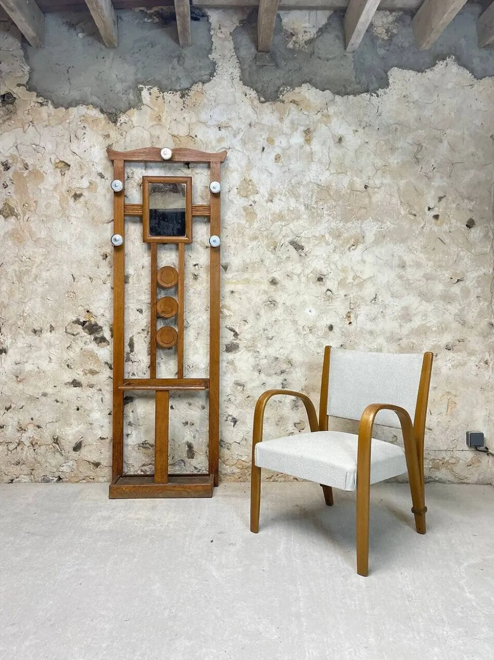 Porte-manteaux art déco