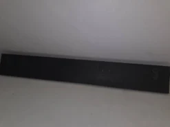 Porte manteaux d'écolier avec étiquettes en bois patiné noir 0