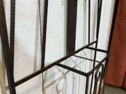 Porte manteaux de style art déco en fer des années 1960