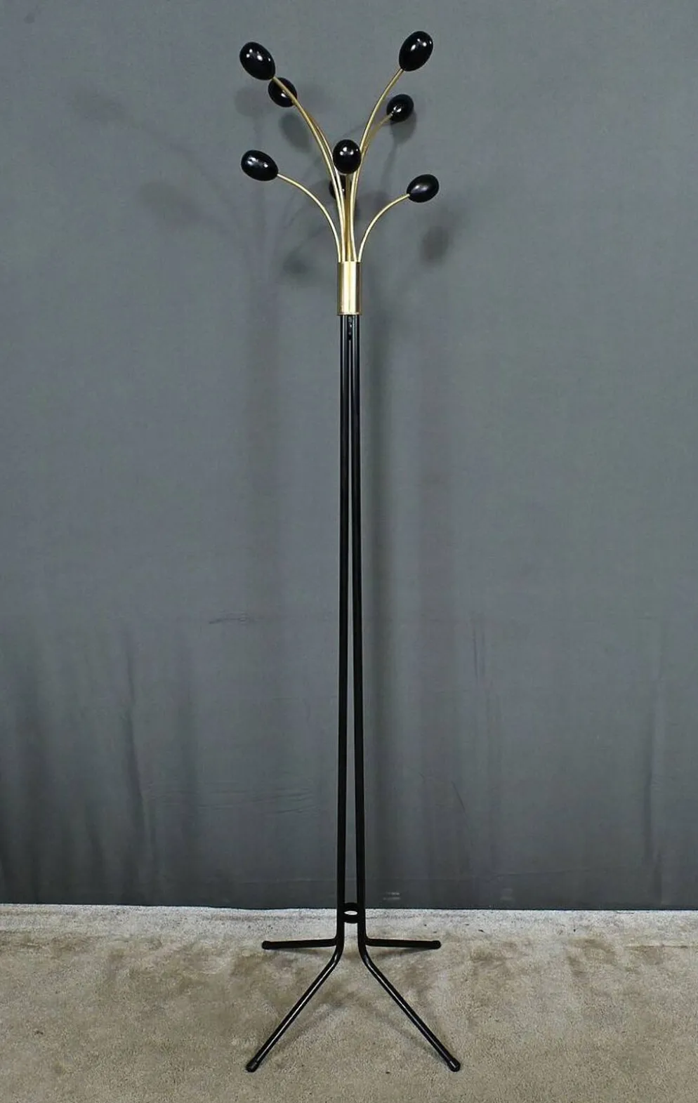 Porte-Manteaux en Métal Laqué, Design Italien – 1960