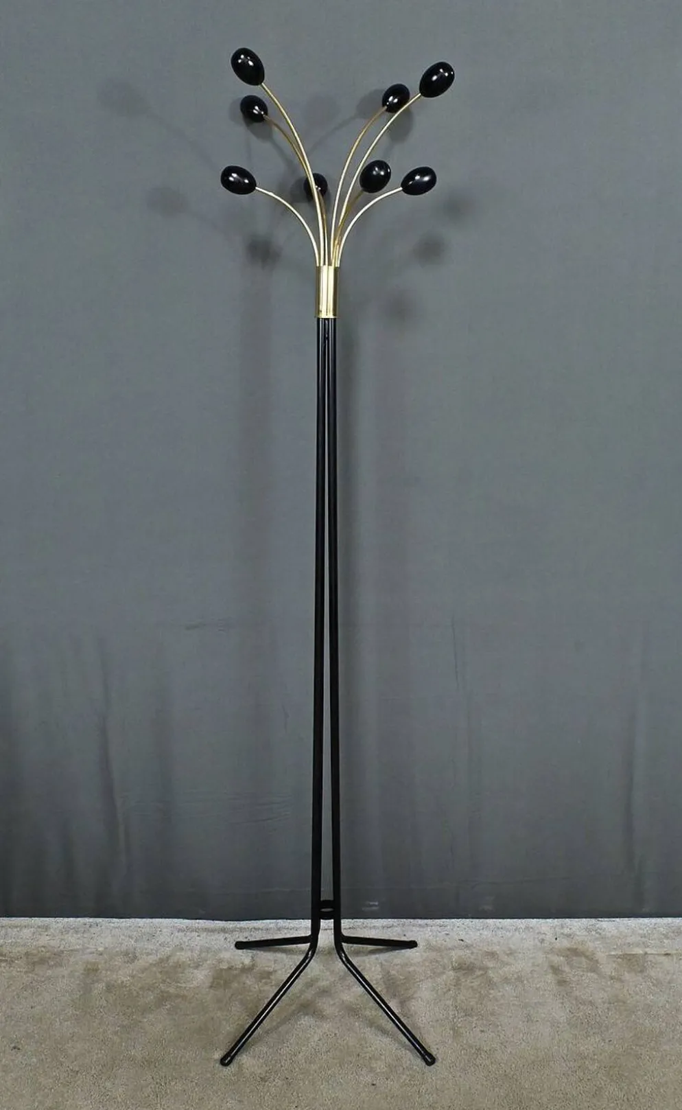 Porte-Manteaux en Métal Laqué, Design Italien – 1960