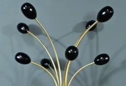 Porte-Manteaux en Métal Laqué, Design Italien – 1960