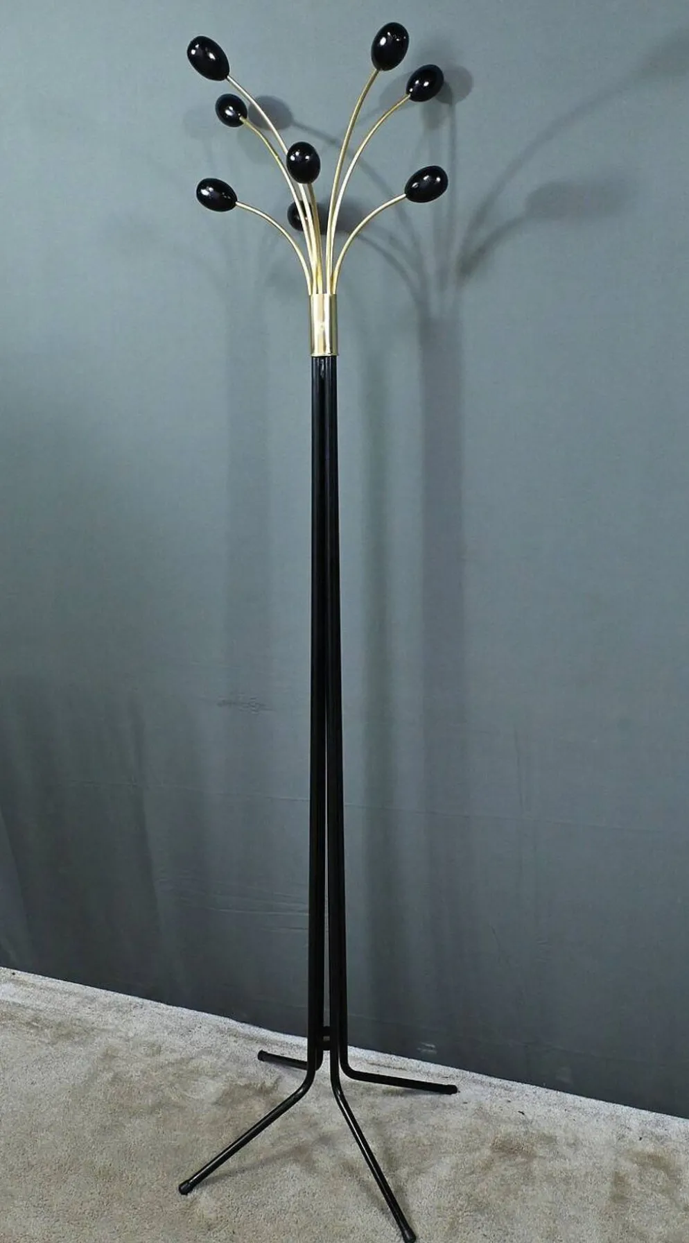 Porte-Manteaux en Métal Laqué, Design Italien – 1960