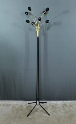 Porte-Manteaux en Métal Laqué, Design Italien – 1960