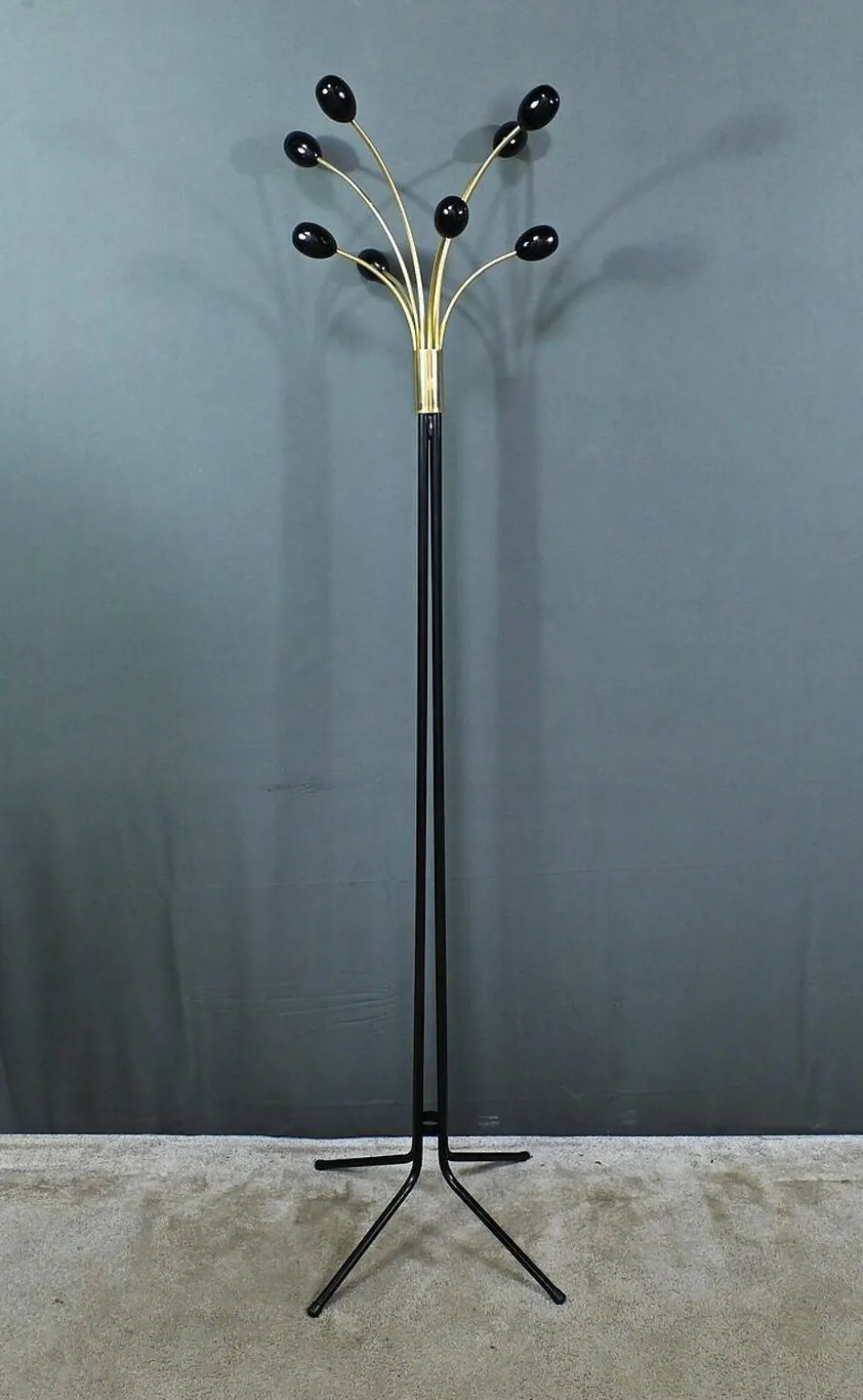 Porte-Manteaux en Métal Laqué, Design Italien – 1960