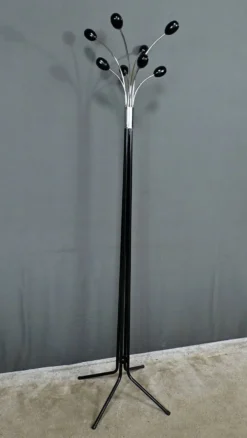 Porte-manteaux en métal laqué, design italien – 1960