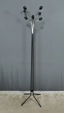 Porte-manteaux en métal laqué, design italien – 1960