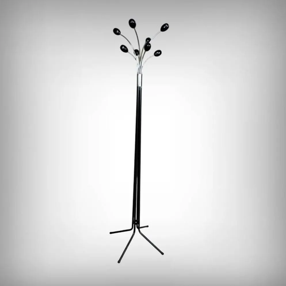 Porte-manteaux en métal laqué, design italien – 1960