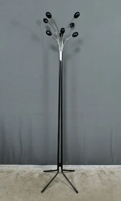 Porte-manteaux en métal laqué, design italien – 1960