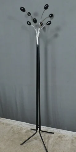 Porte-manteaux en métal laqué, design italien – 1960