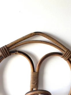 Porte manteaux en rotin Francisco Albini 1960