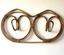 Porte manteaux en rotin Francisco Albini 1960