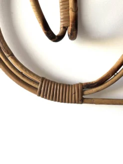 Porte manteaux en rotin Francisco Albini 1960
