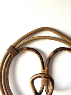 Porte manteaux en rotin Francisco Albini 1960