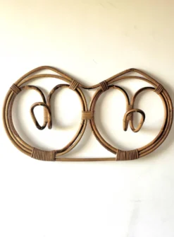 Porte manteaux en rotin Francisco Albini 1960