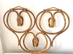 Porte manteaux en rotin Franco Albini 1960