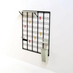 Porte-manteau XL par Tjerk Reijenga pour Pilastro, années 1950, Les Pays-Bas
