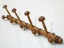 Porte manteaux mural Bambou 1900