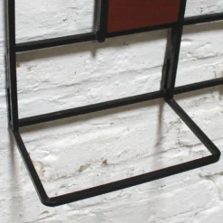 Porte-manteaux mural moderniste 1960s